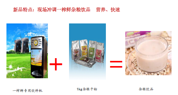 一榨鮮雜糧熱飲